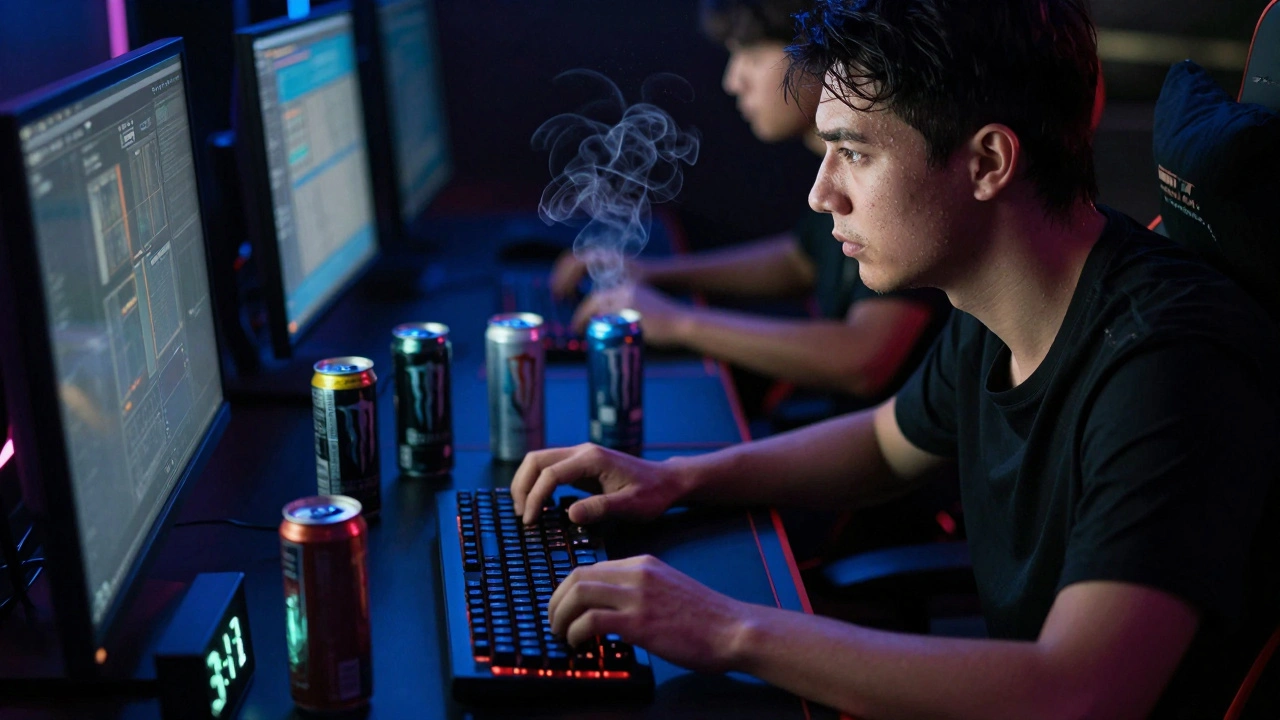 Energy Drink Dependence Among Competitive Gamers