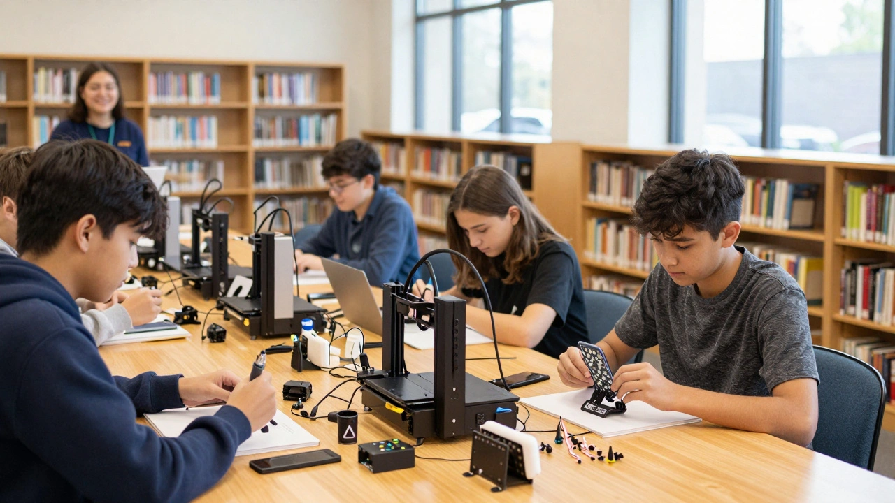 Public Libraries as Hubs for Offline Youth Activities