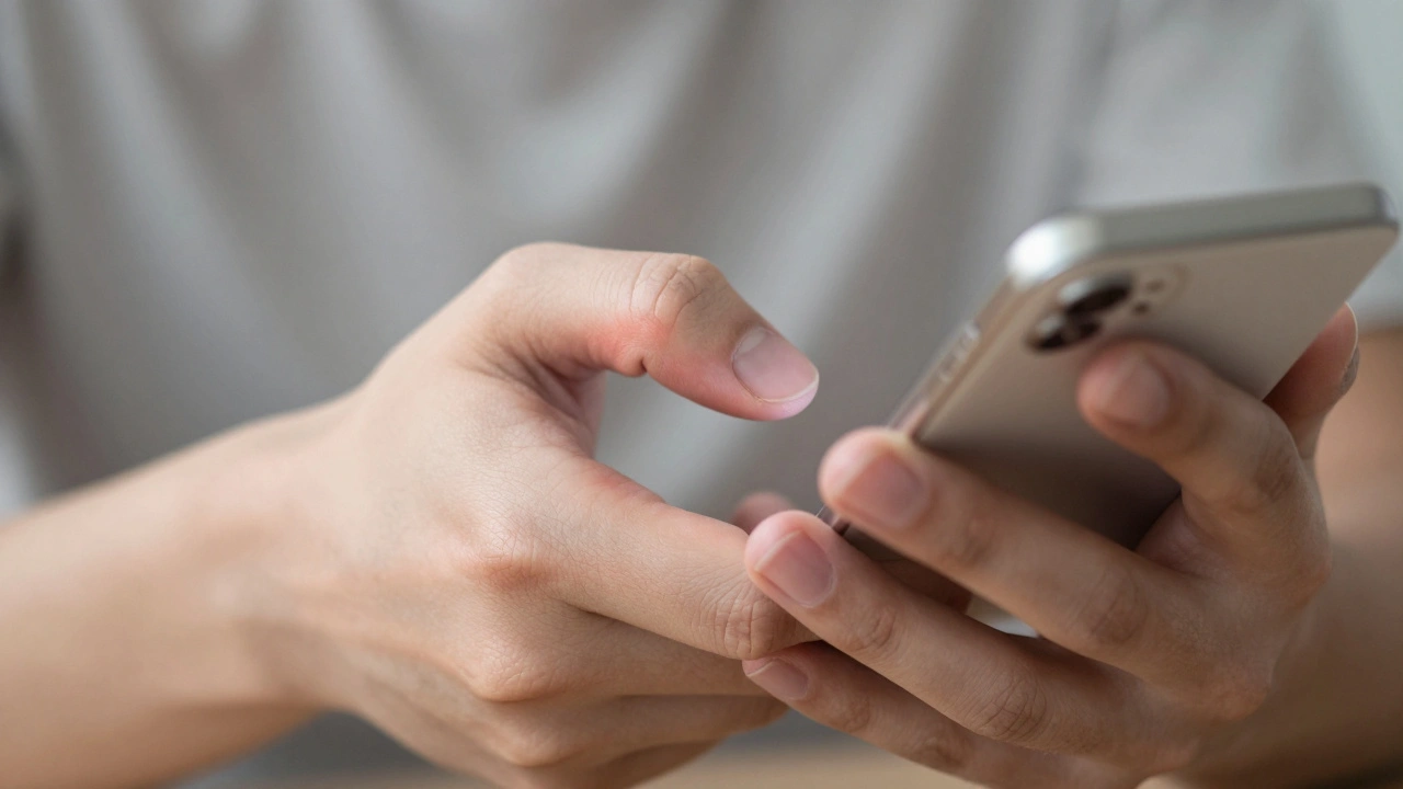 Trigger Finger and Tendinopathy from Mobile Gaming