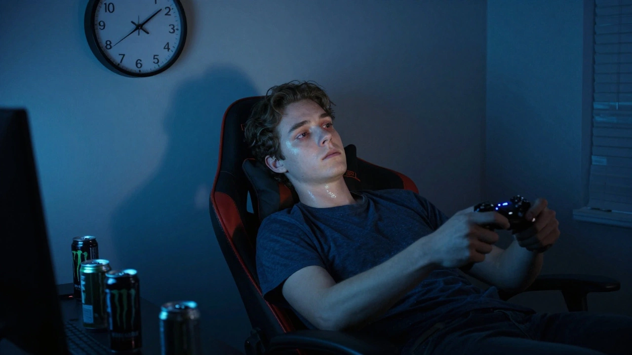 Immediate Harm Reduction Steps for All-Night Gaming Binges