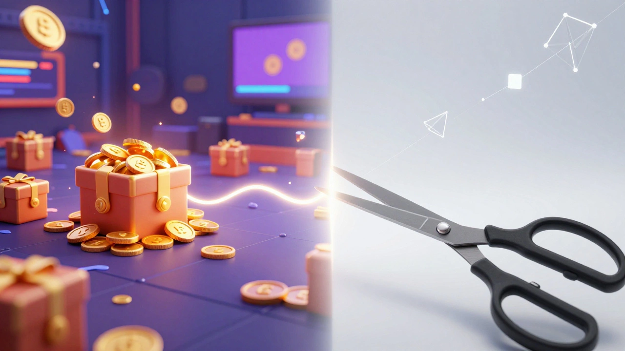 A split composition showing the separation between a chaotic gaming world and a peaceful recovery space.