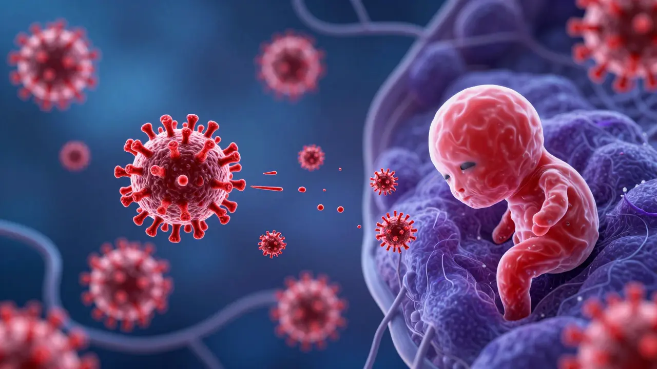 Microscopic view comparing healthy vs sleep-deprived immune cell function