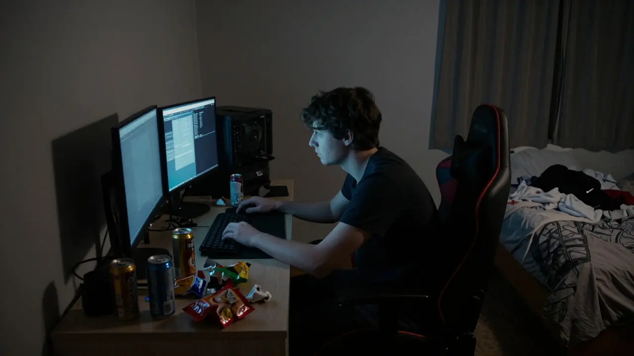 Physical Signs of Severe Gaming Addiction: A Guide to Hygiene Neglect