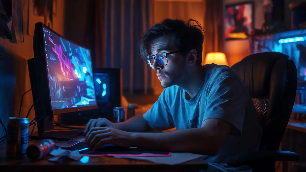 Reduced Cognitive and Learning Skills from Excessive Gaming